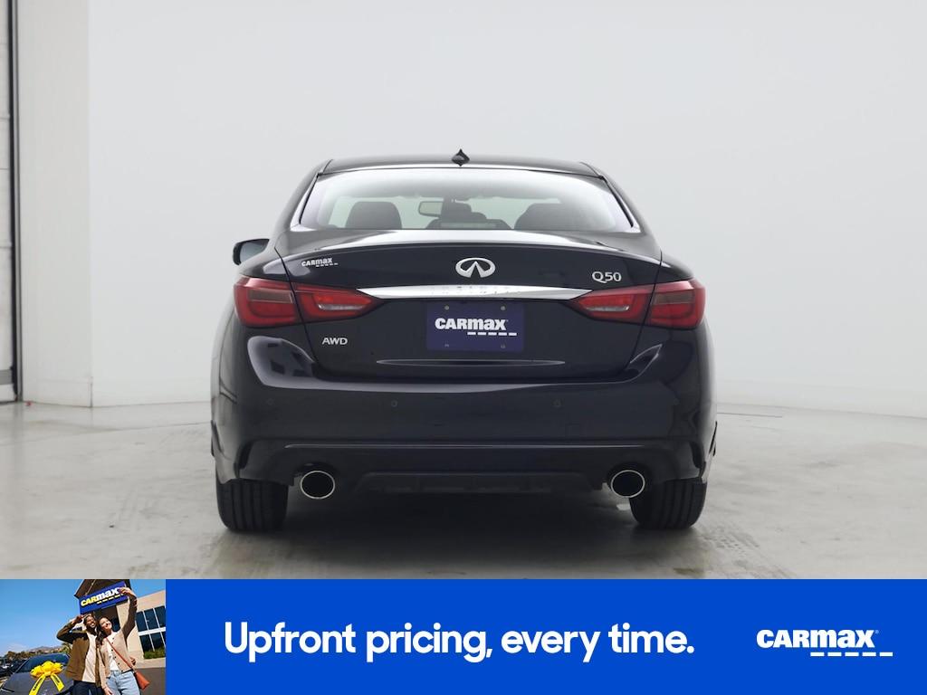 used 2022 INFINITI Q50 car, priced at $29,998