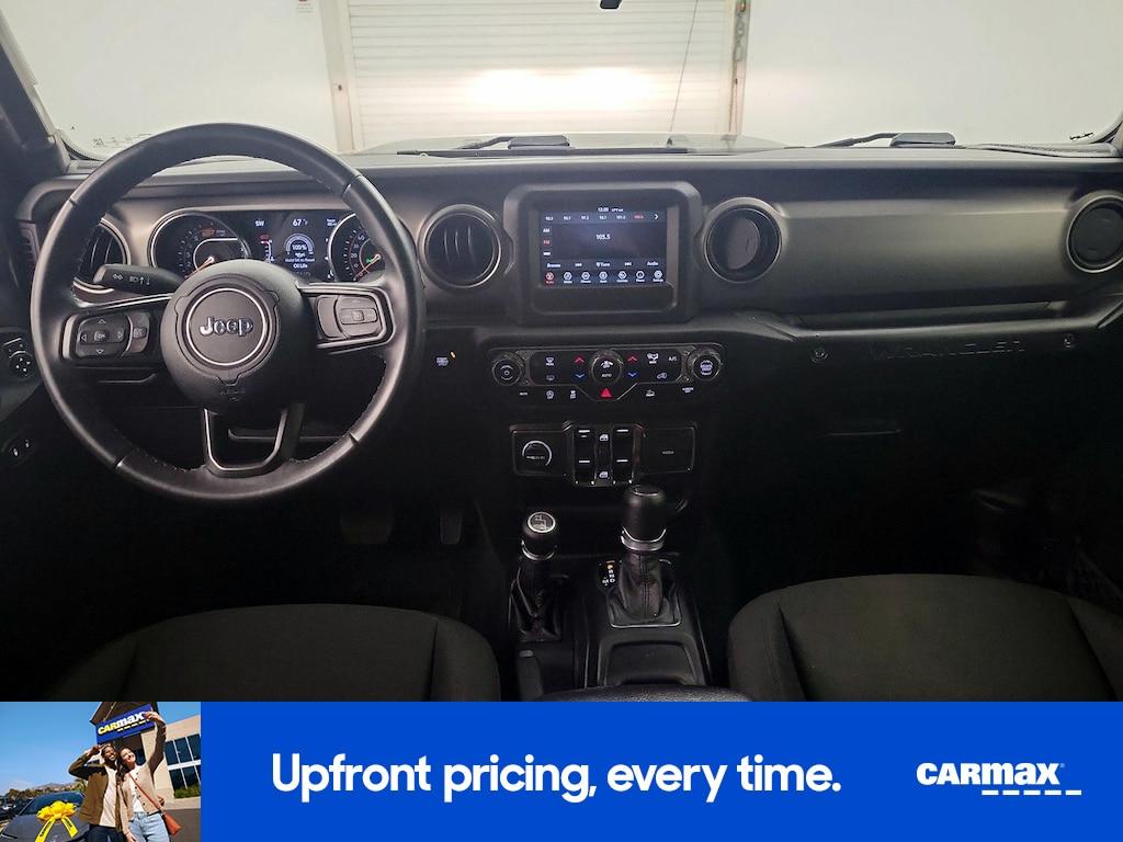 used 2021 Jeep Wrangler car, priced at $27,998