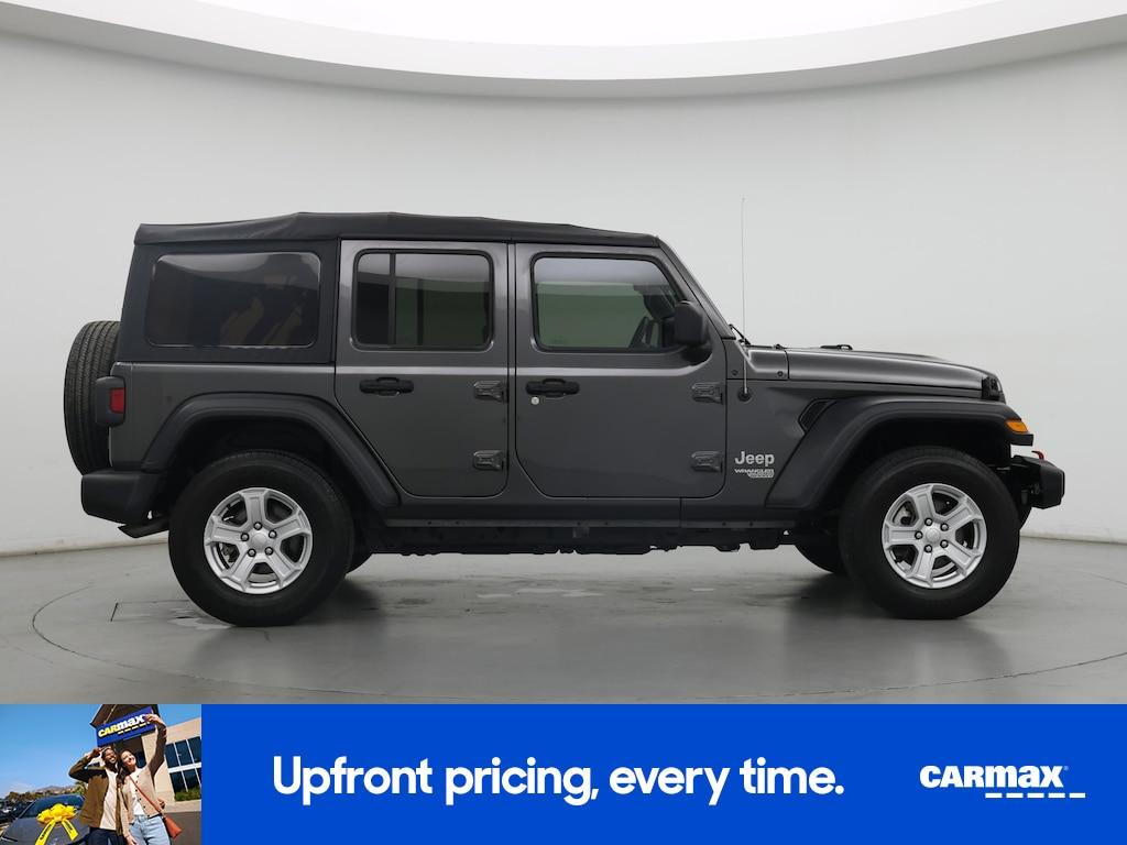 used 2021 Jeep Wrangler car, priced at $27,998