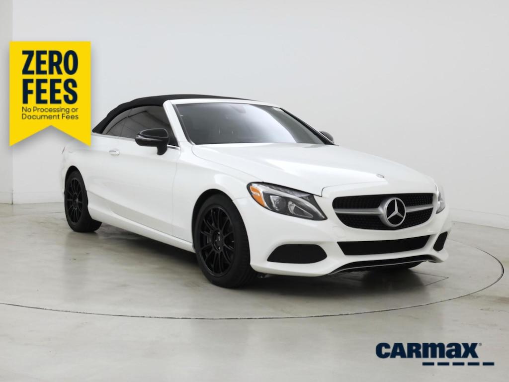 used 2017 Mercedes-Benz C-Class car, priced at $28,998
