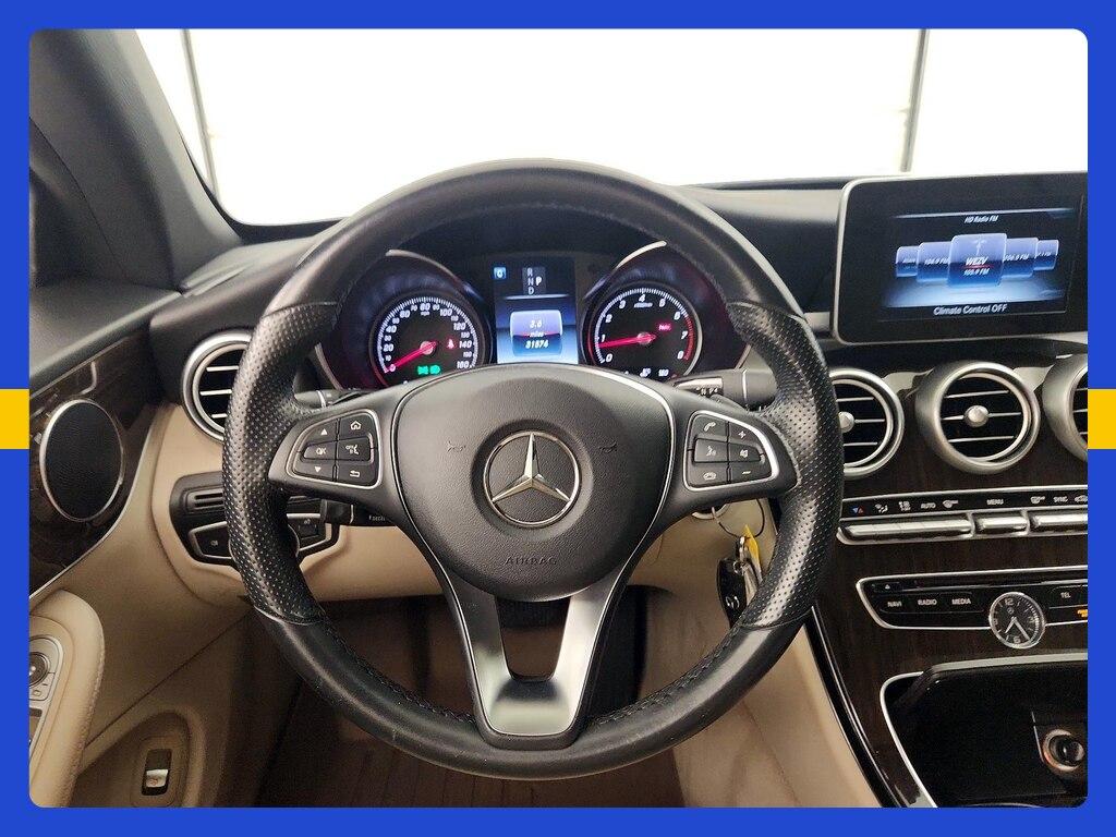used 2017 Mercedes-Benz C-Class car, priced at $28,998