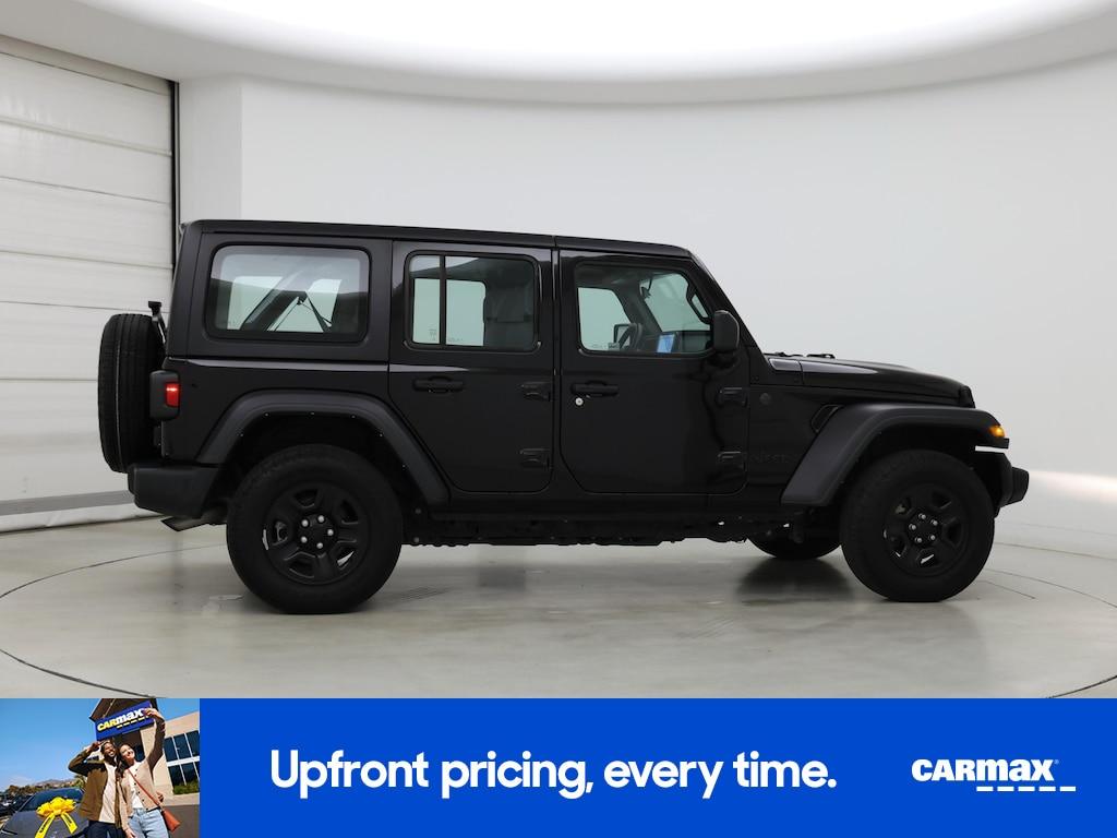 used 2024 Jeep Wrangler car, priced at $33,998