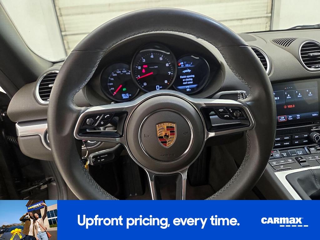 used 2022 Porsche 718 Boxster car, priced at $71,998