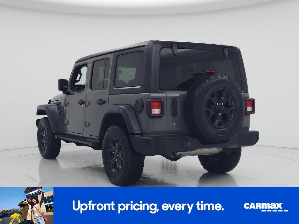 used 2020 Jeep Wrangler car, priced at $25,998