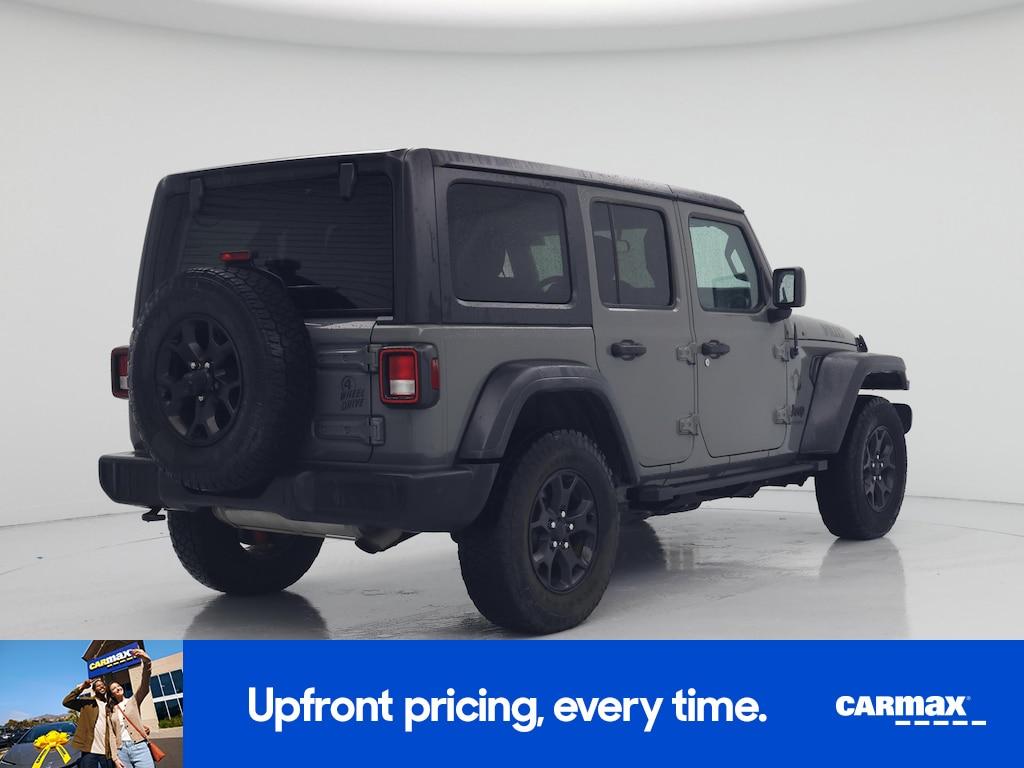 used 2020 Jeep Wrangler car, priced at $25,998