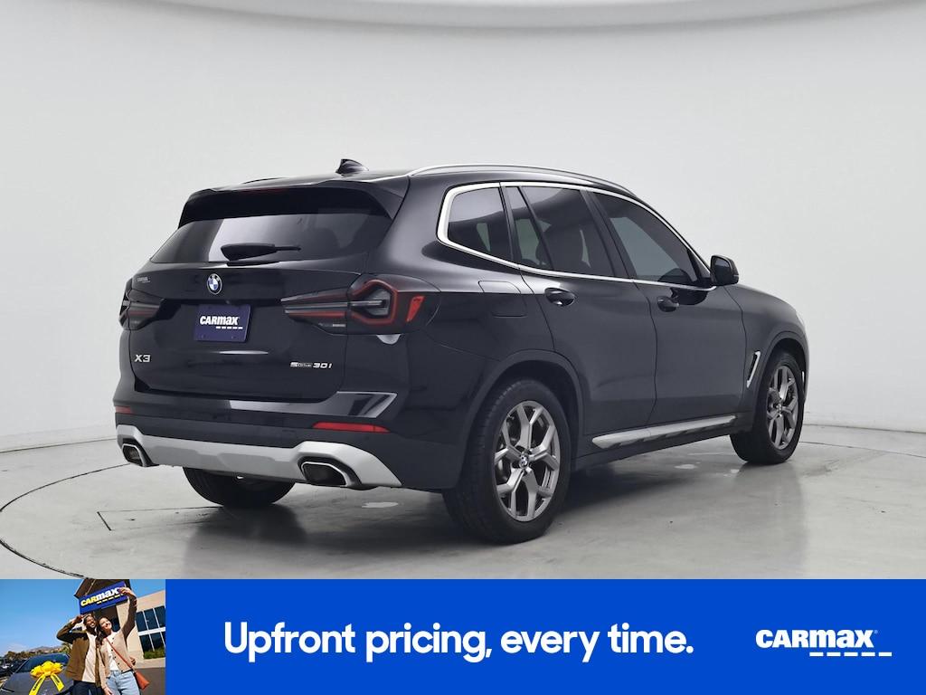 used 2022 BMW X3 car, priced at $24,998