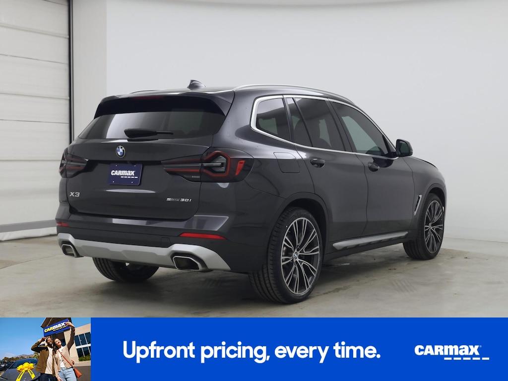 used 2022 BMW X3 car, priced at $32,998