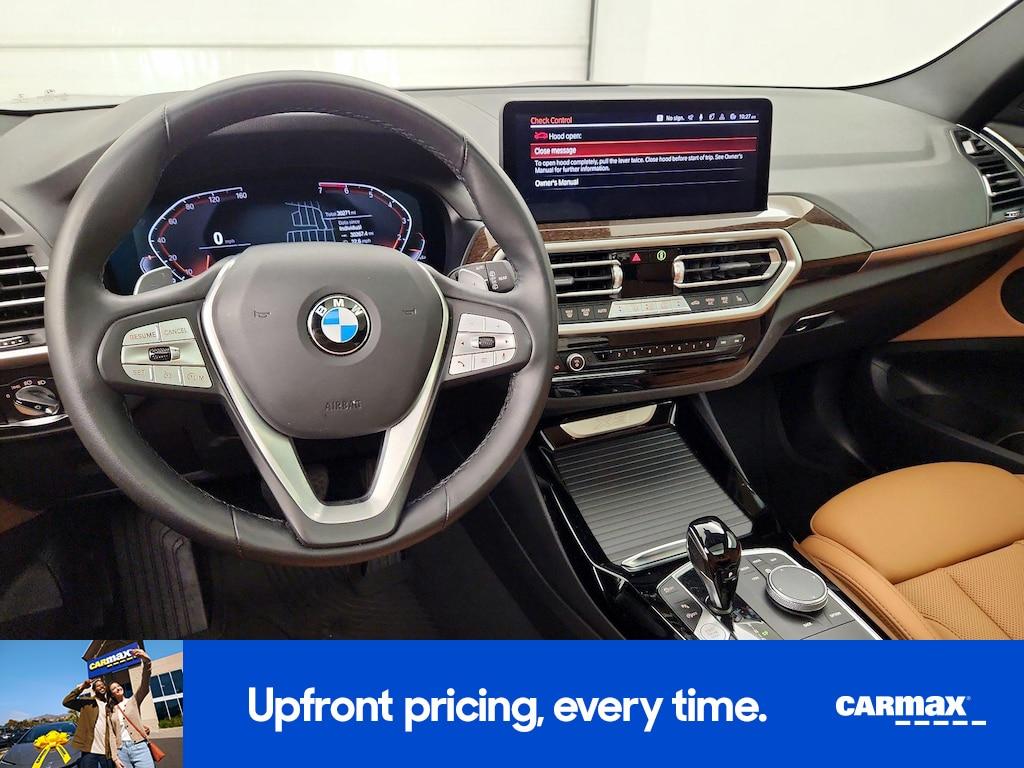 used 2022 BMW X3 car, priced at $32,998