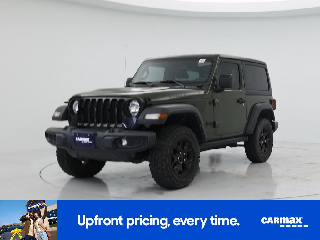 used 2021 Jeep Wrangler car, priced at $27,998