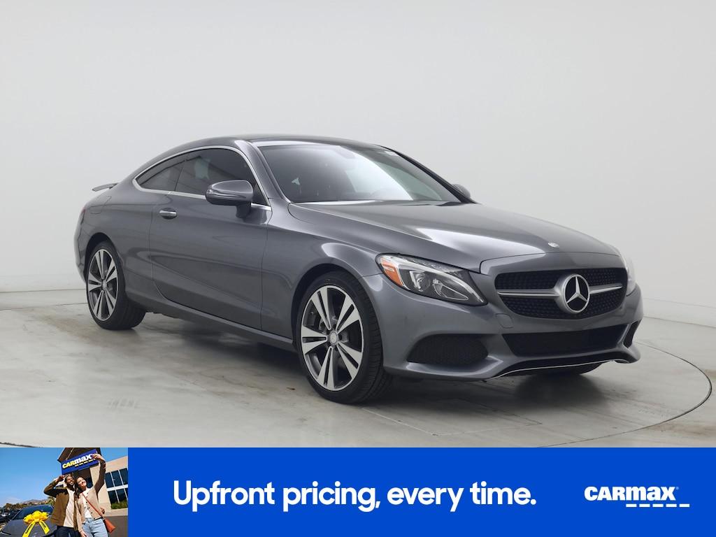 used 2017 Mercedes-Benz C-Class car, priced at $26,998