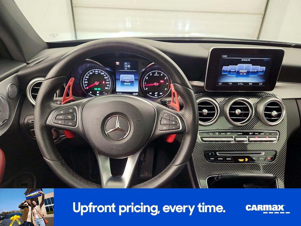 used 2017 Mercedes-Benz C-Class car, priced at $26,998