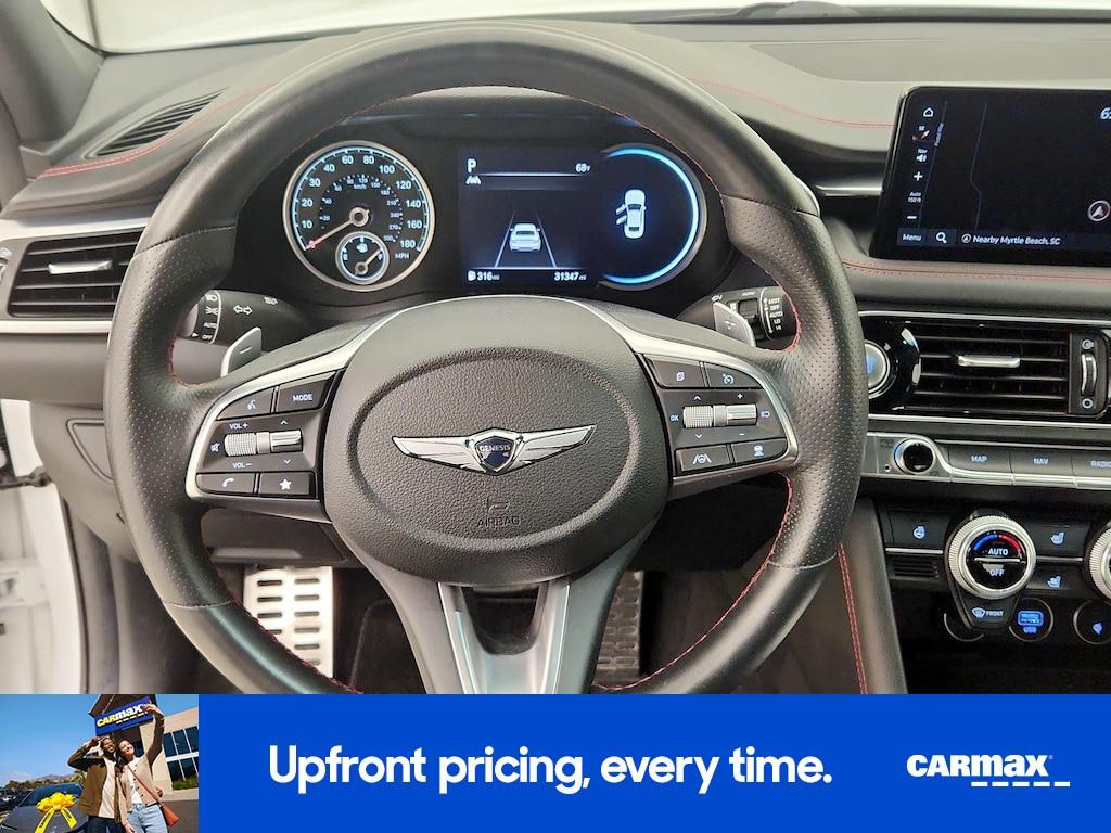 used 2023 Genesis G70 car, priced at $32,998