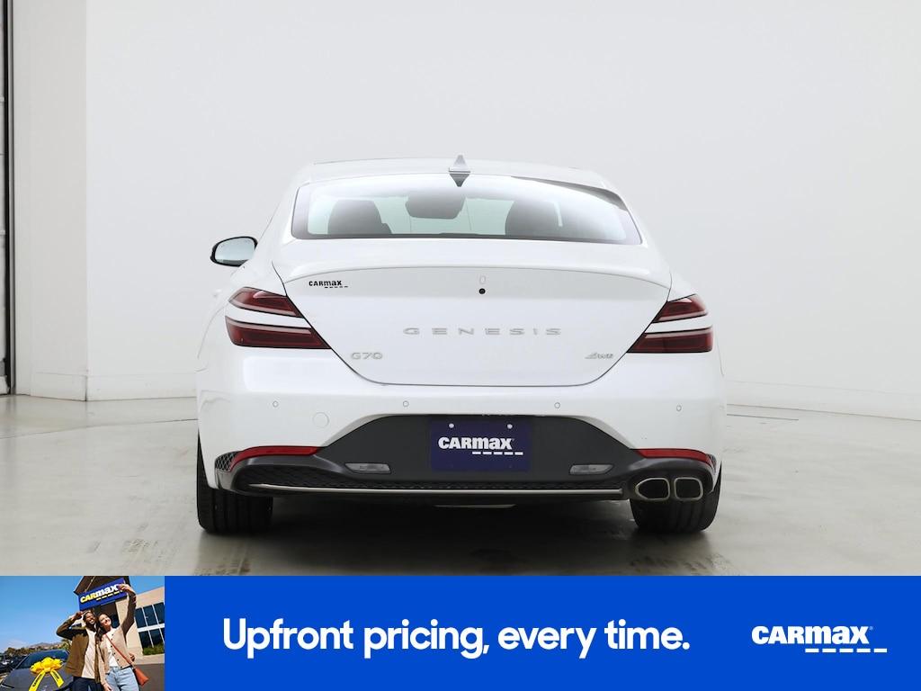 used 2023 Genesis G70 car, priced at $32,998