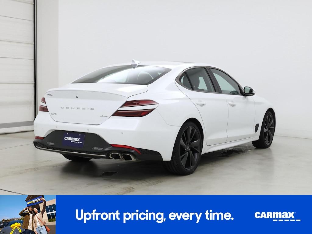 used 2023 Genesis G70 car, priced at $32,998
