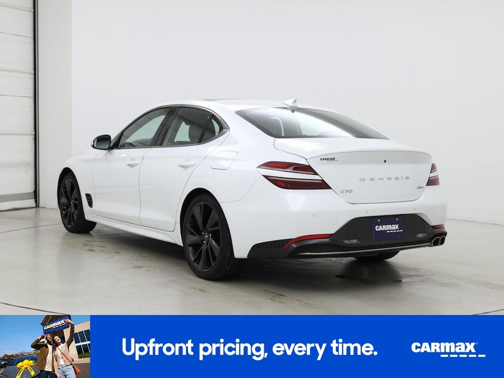 used 2023 Genesis G70 car, priced at $32,998