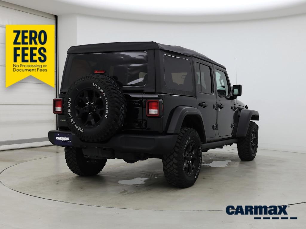 used 2022 Jeep Wrangler car, priced at $33,998