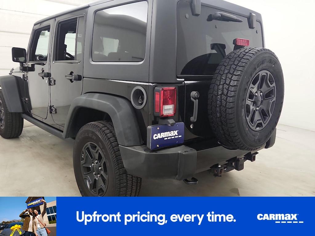 used 2015 Jeep Wrangler car, priced at $18,998