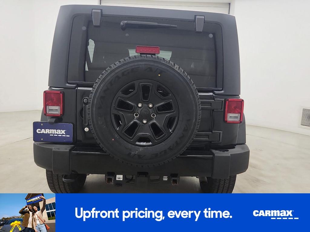 used 2015 Jeep Wrangler car, priced at $18,998