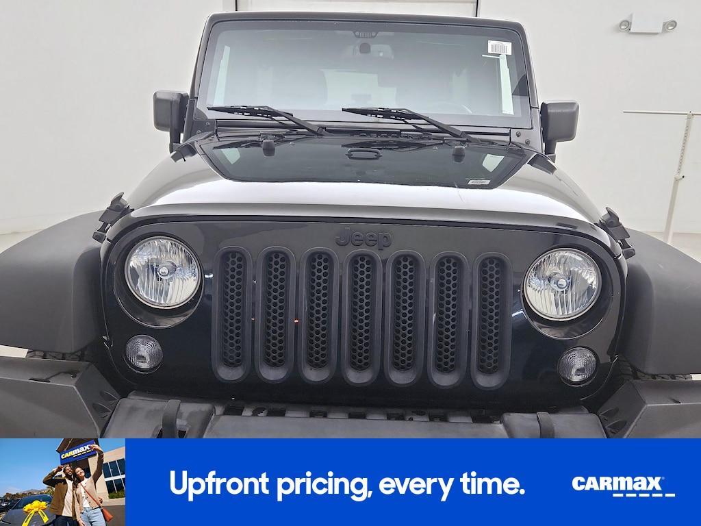 used 2015 Jeep Wrangler car, priced at $18,998