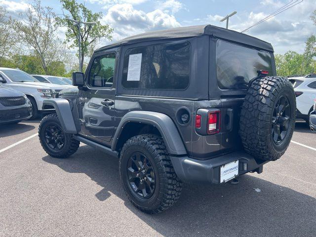 used 2021 Jeep Wrangler car, priced at $22,798