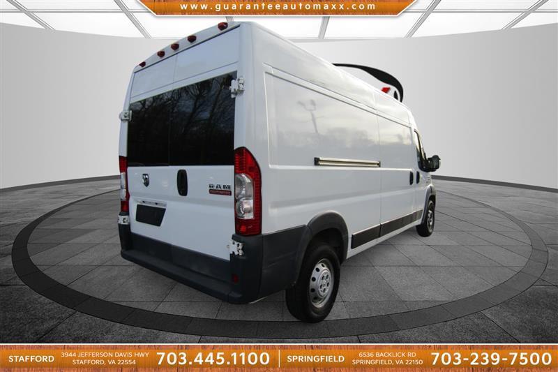used 2017 Ram ProMaster 2500 car, priced at $14,500
