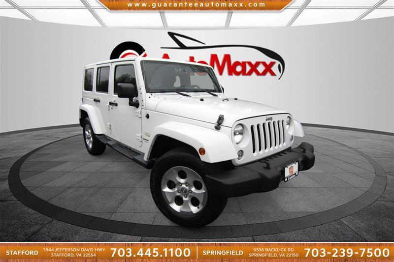 used 2014 Jeep Wrangler Unlimited car, priced at $15,500