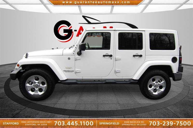 used 2014 Jeep Wrangler Unlimited car, priced at $15,500