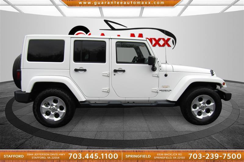 used 2014 Jeep Wrangler Unlimited car, priced at $15,500
