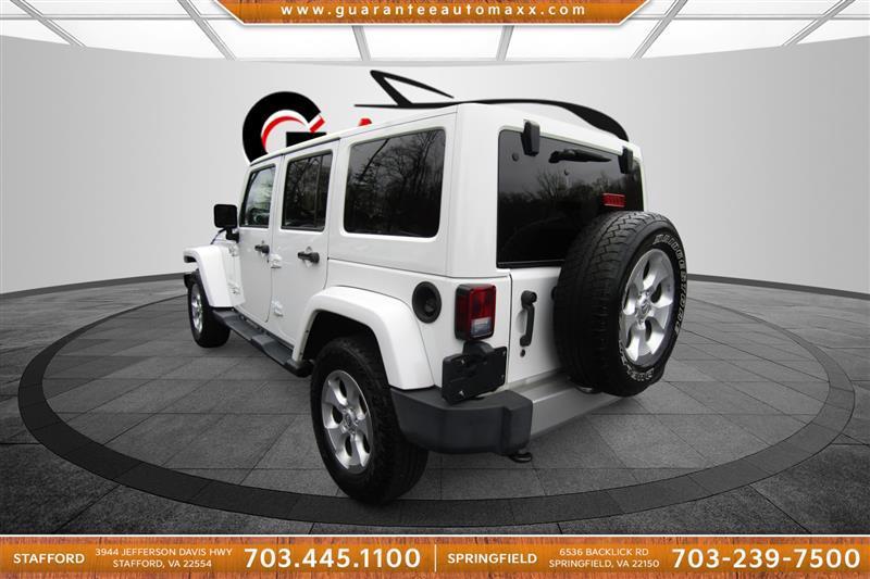 used 2014 Jeep Wrangler Unlimited car, priced at $15,500