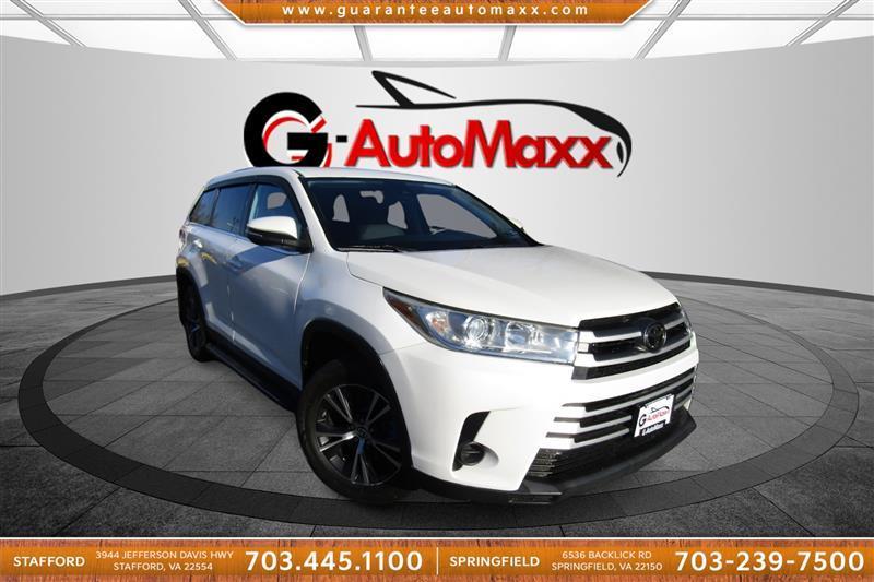 used 2019 Toyota Highlander car, priced at $20,500