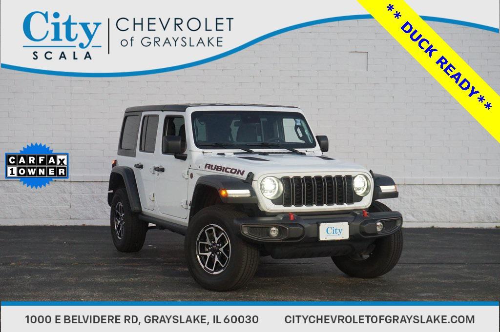 used 2024 Jeep Wrangler car, priced at $34,995