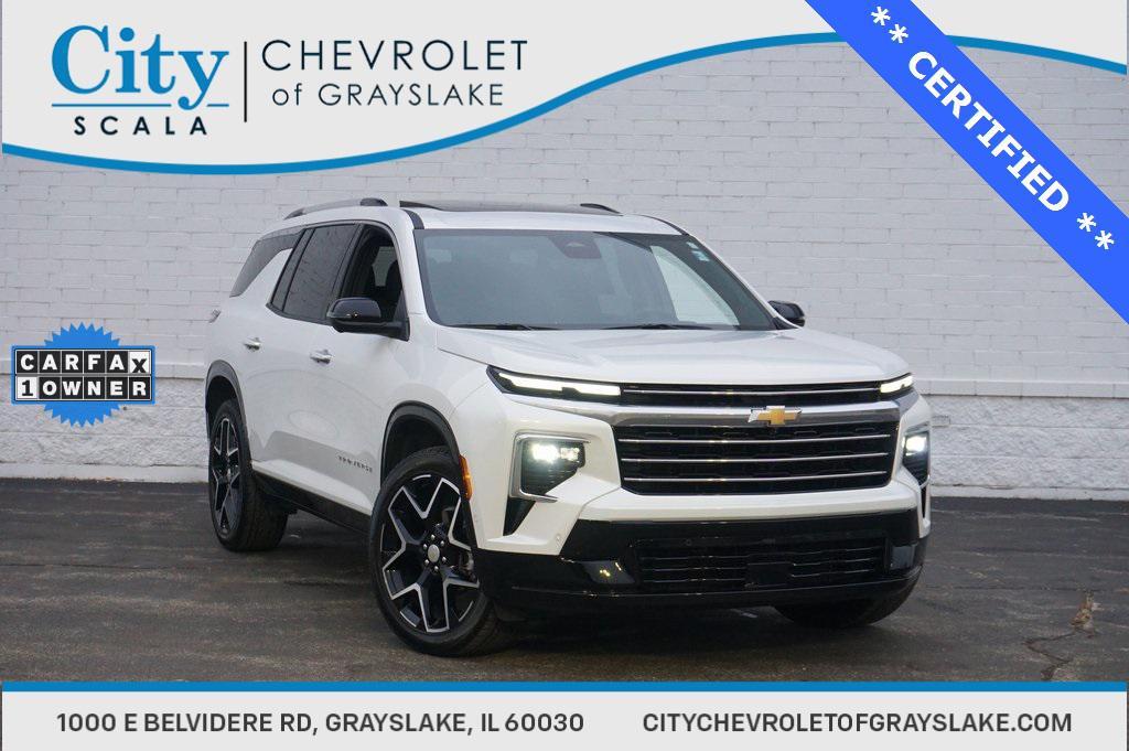 used 2025 Chevrolet Traverse car, priced at $44,595