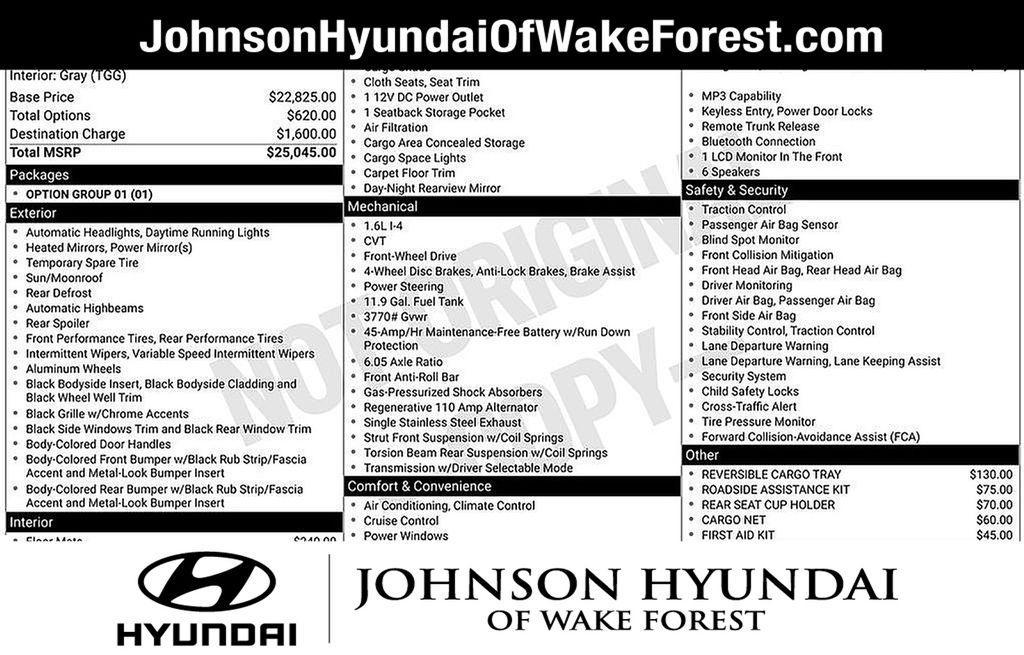 new 2026 Hyundai Venue car, priced at $25,045