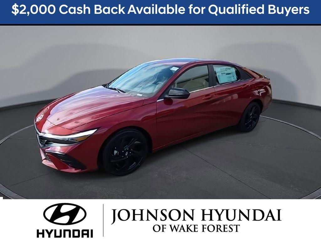 new 2026 Hyundai Elantra car, priced at $25,490