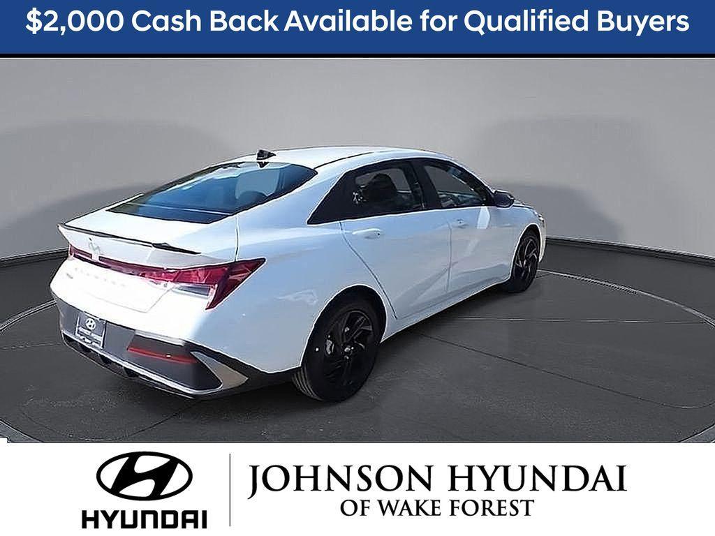 new 2026 Hyundai Elantra car, priced at $24,095