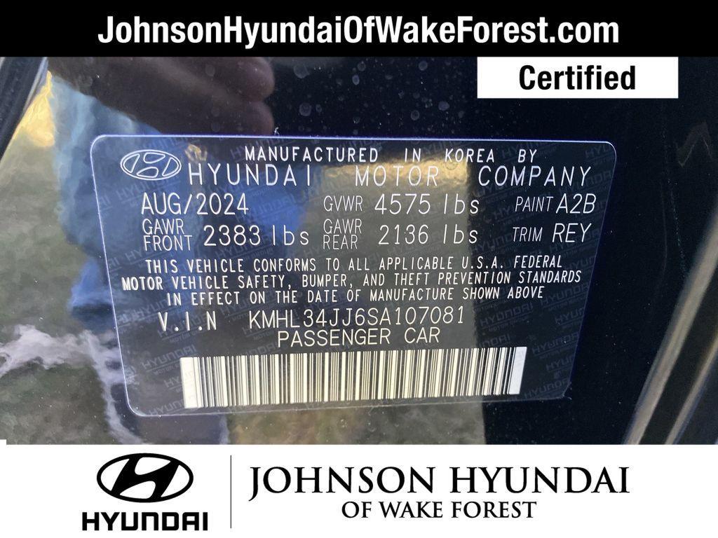 used 2025 Hyundai Sonata Hybrid car, priced at $24,985