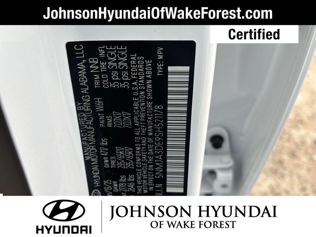 used 2025 Hyundai Tucson car, priced at $24,998