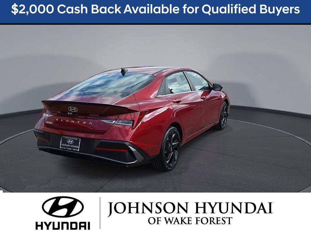 new 2026 Hyundai Elantra car, priced at $25,485