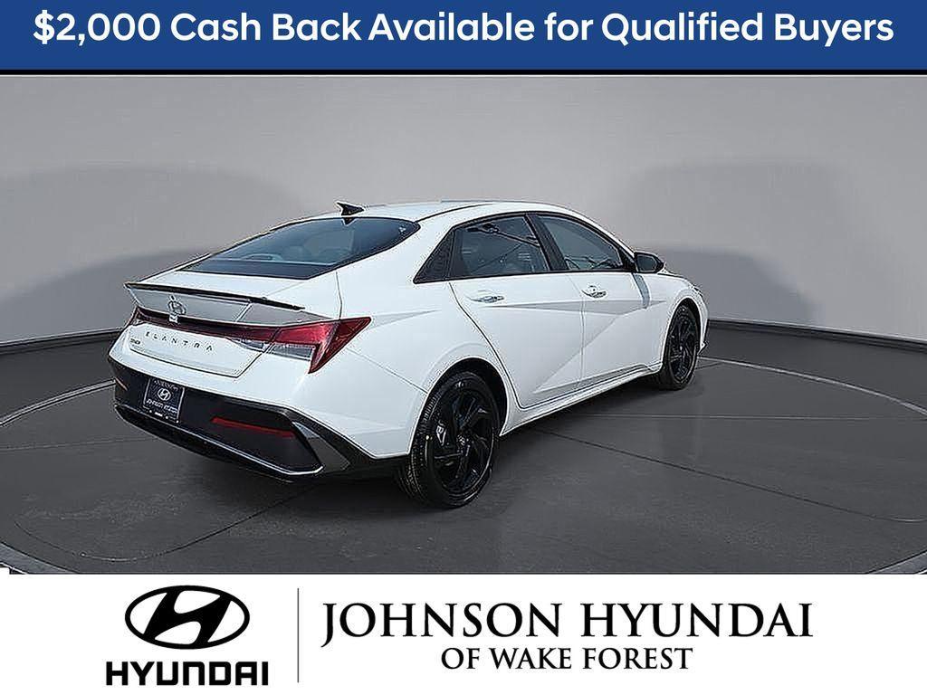 new 2026 Hyundai Elantra car, priced at $24,095