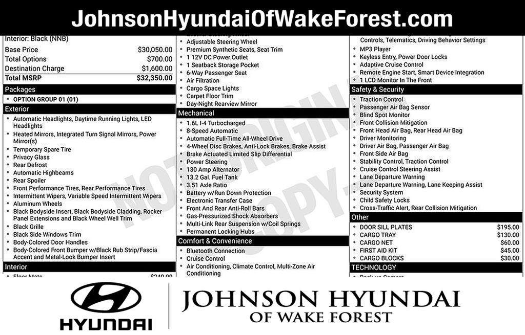 new 2026 Hyundai Kona car, priced at $32,350