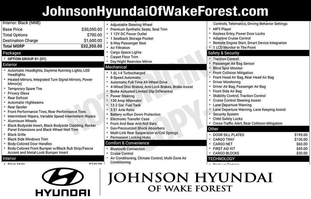 new 2026 Hyundai Kona car, priced at $32,350