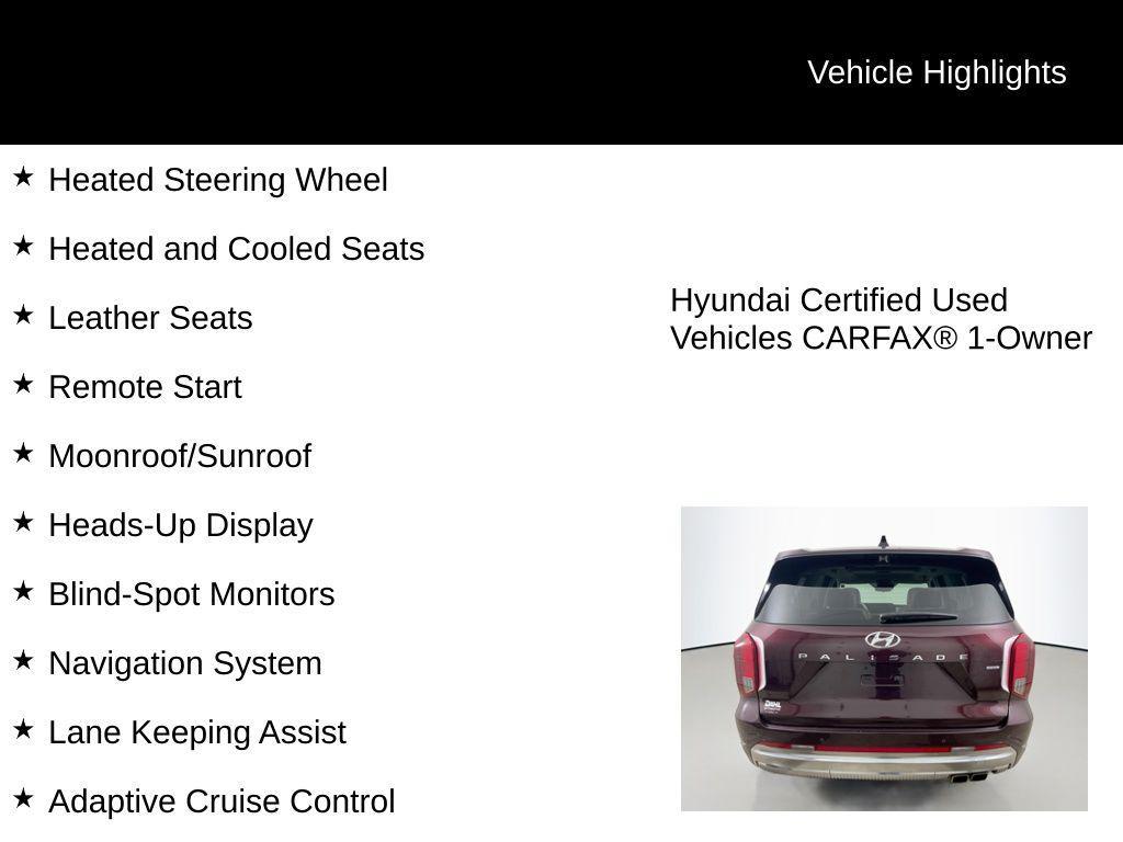 used 2024 Hyundai Palisade car, priced at $38,920