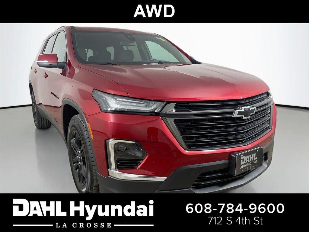 used 2022 Chevrolet Traverse car, priced at $27,990