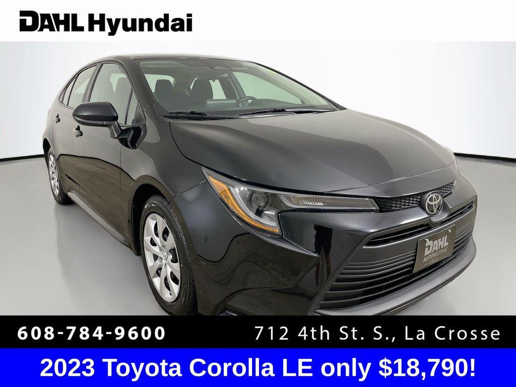 used 2023 Toyota Corolla car, priced at $18,790