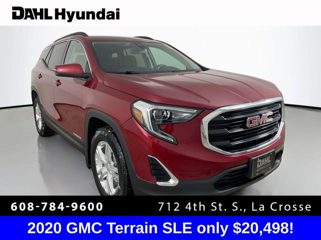 used 2020 GMC Terrain car, priced at $20,498