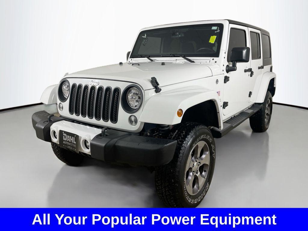 used 2016 Jeep Wrangler Unlimited car, priced at $19,998