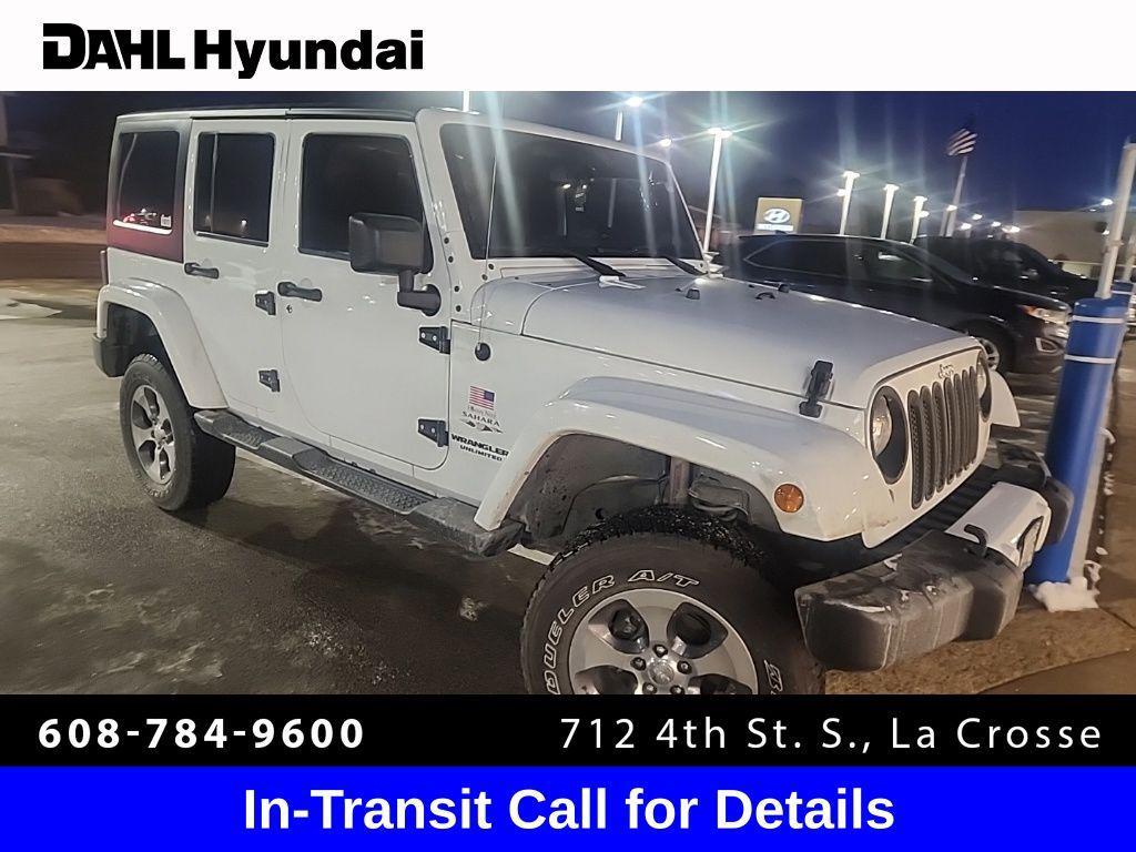 used 2016 Jeep Wrangler Unlimited car, priced at $19,998
