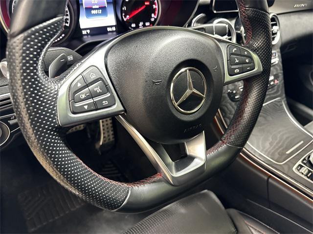 used 2017 Mercedes-Benz AMG C 43 car, priced at $21,971
