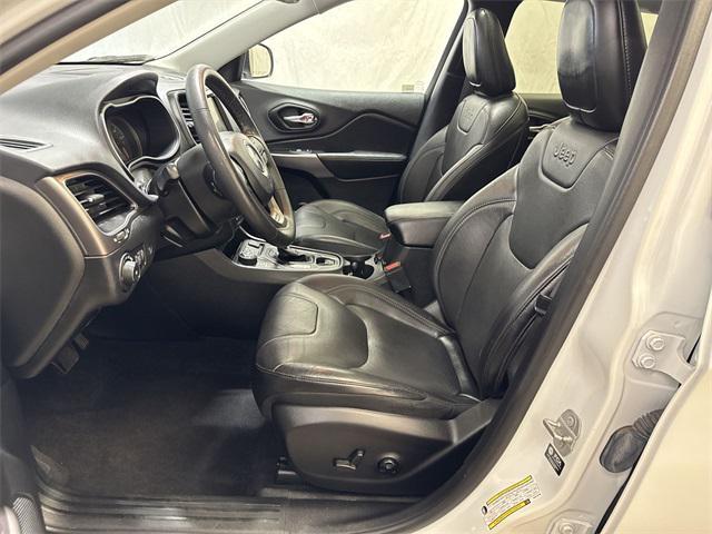 used 2021 Jeep Cherokee car, priced at $18,685