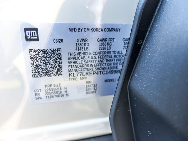 new 2026 Chevrolet Trax car, priced at $23,895